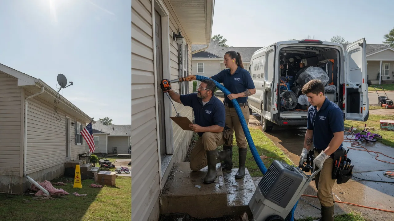 Ceiling Water Damage Restoration in Singers Glen, VA near me
